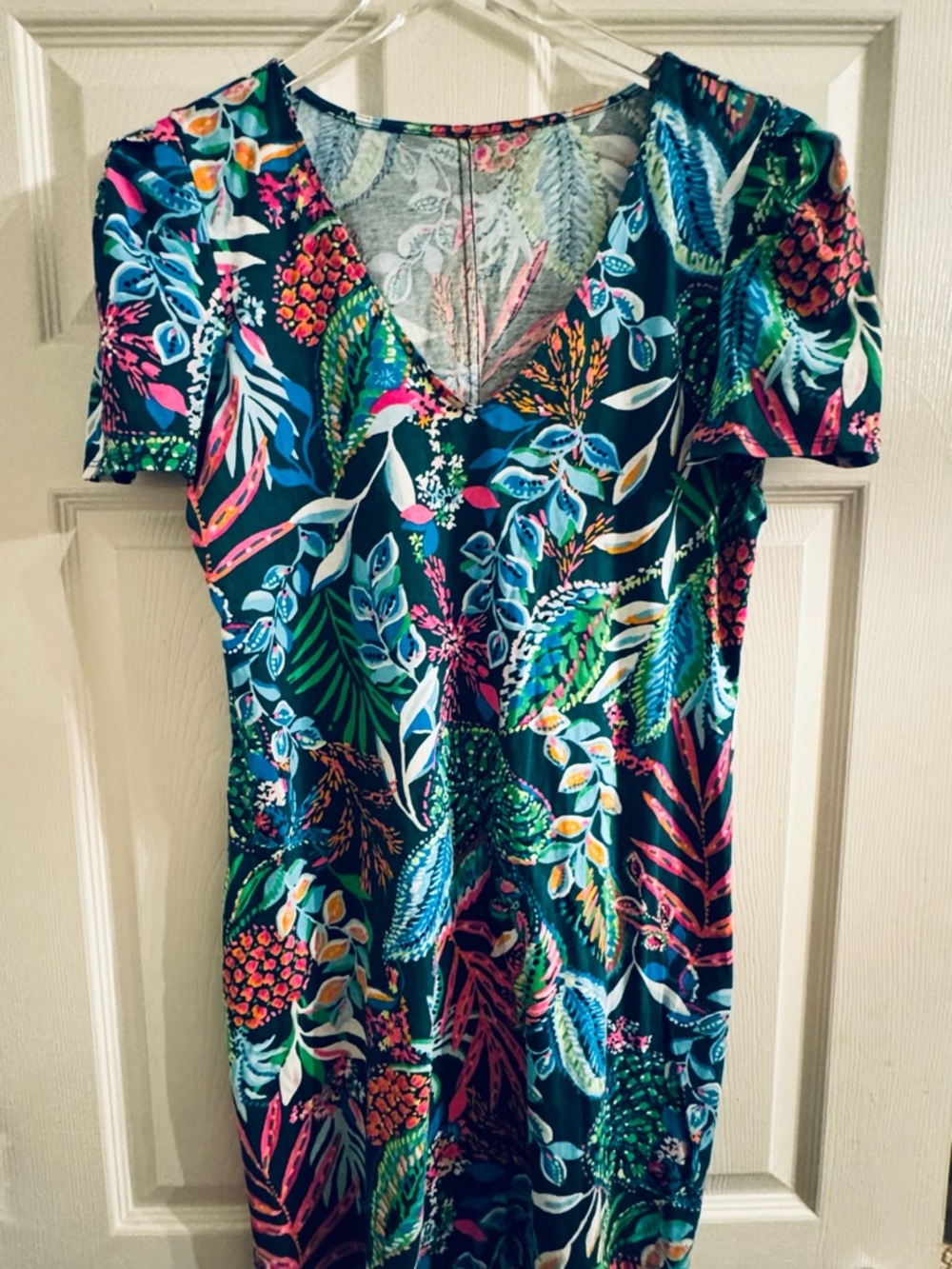 Lilly Pulitzer Aleece Jungle Print Mini Dress L - Picture 2 of 7